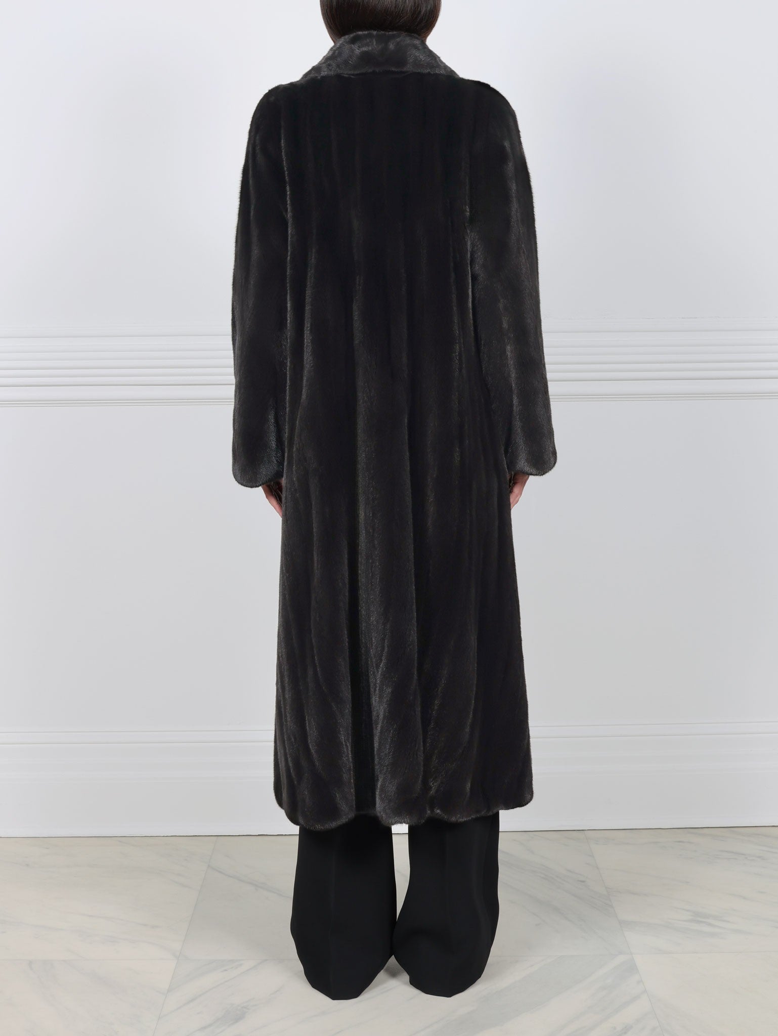 The Swirl Mink Fur Coat