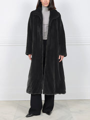 The Swirl Mink Fur Coat