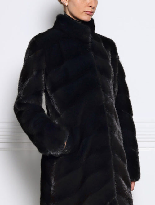 The Alana Mink Fur Coat