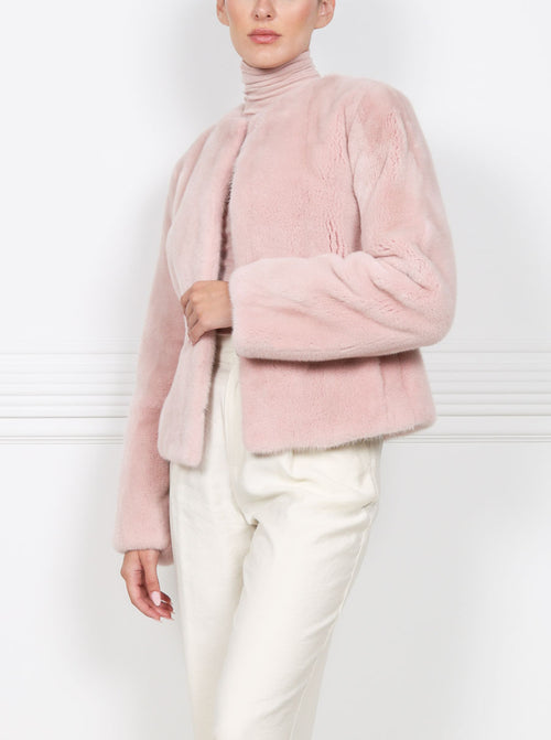 The Zelie Mink Jacket