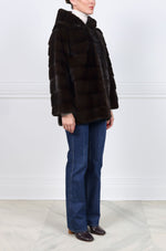 The Maggie Mink Fur Jacket