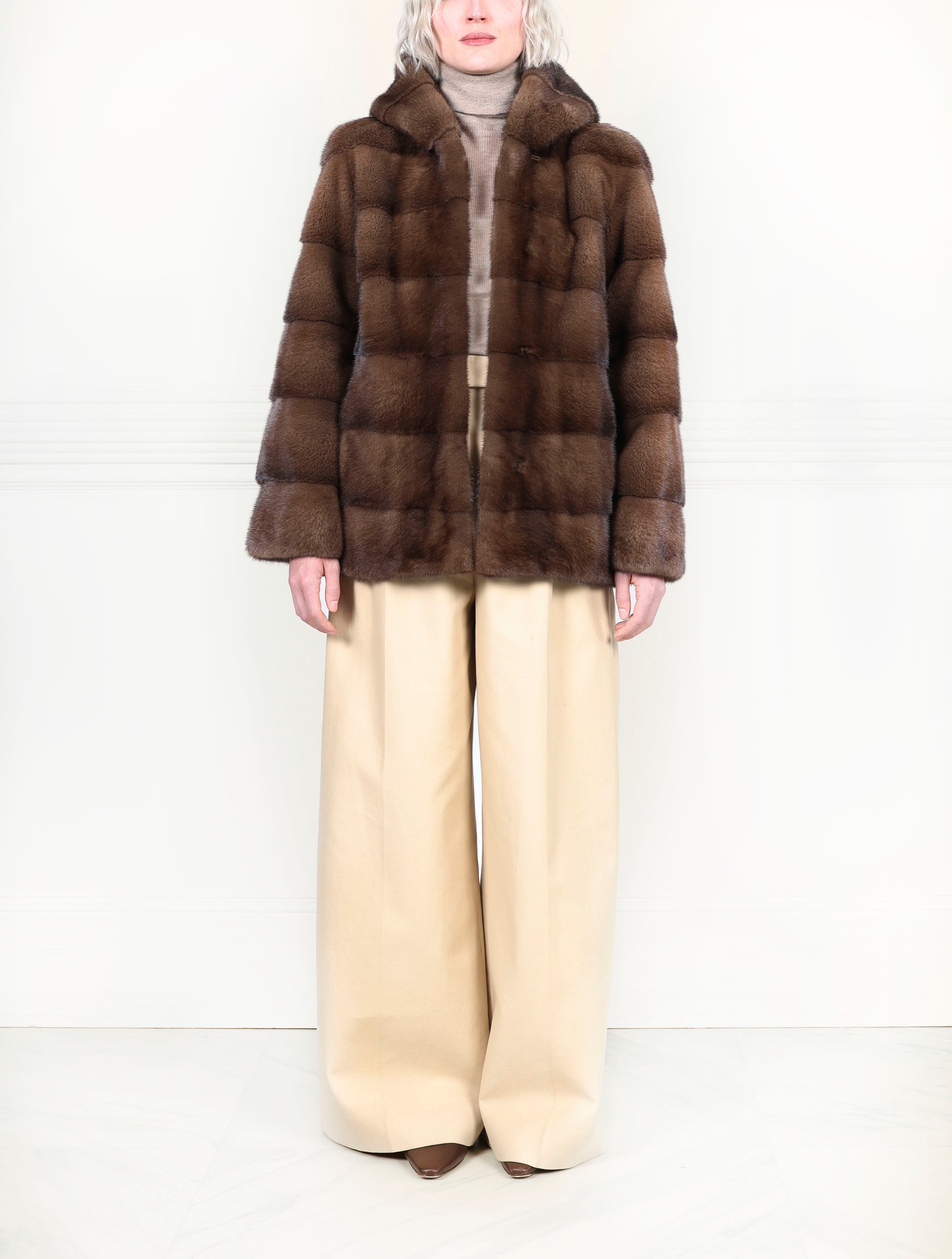 The Louanne Mink Jacket