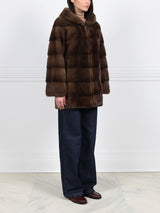 The Maggie Mink Fur Jacket