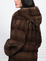 The Maggie Mink Fur Jacket