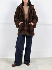 The Maggie Mink Fur Jacket