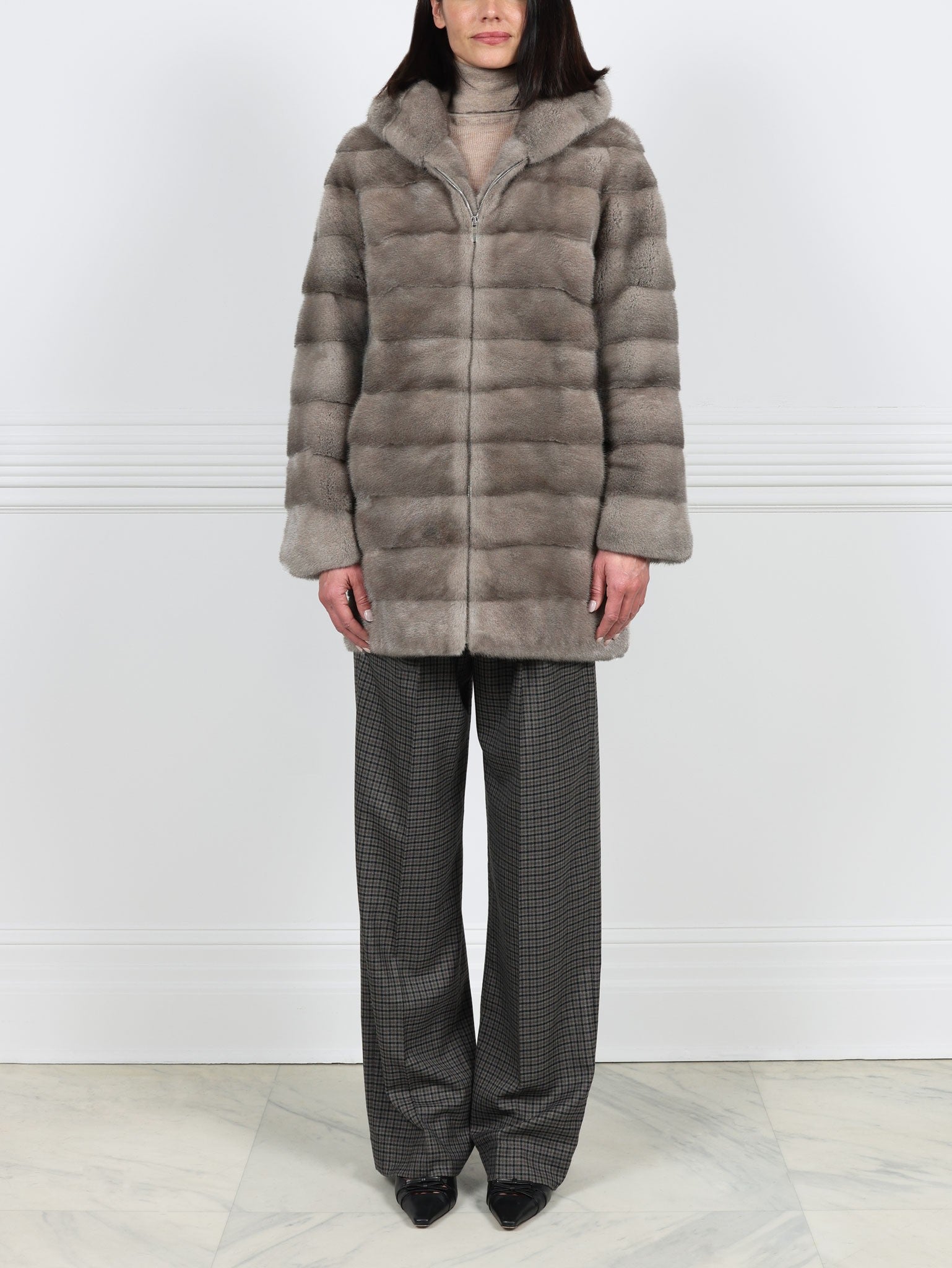 The Maggie Mink Fur Jacket