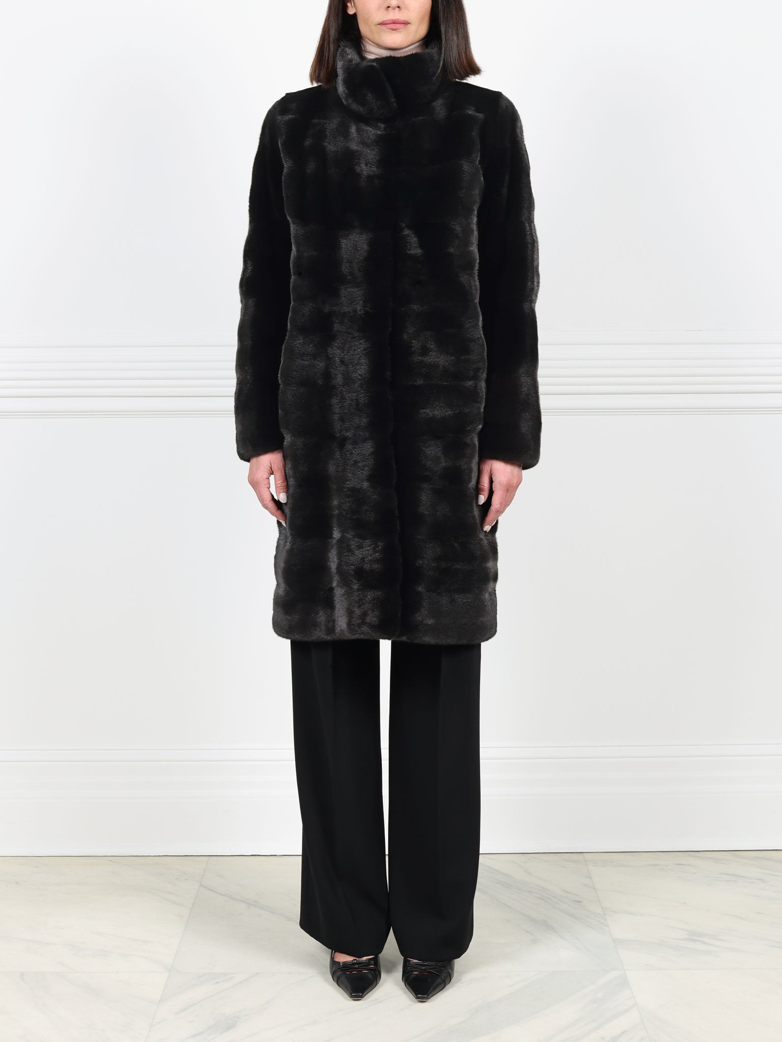 The Whitley Mink Fur Coat