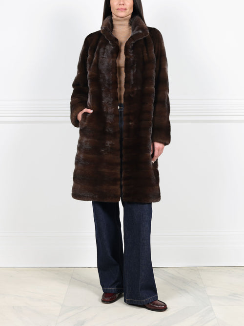 The Whitley Mink Fur Coat