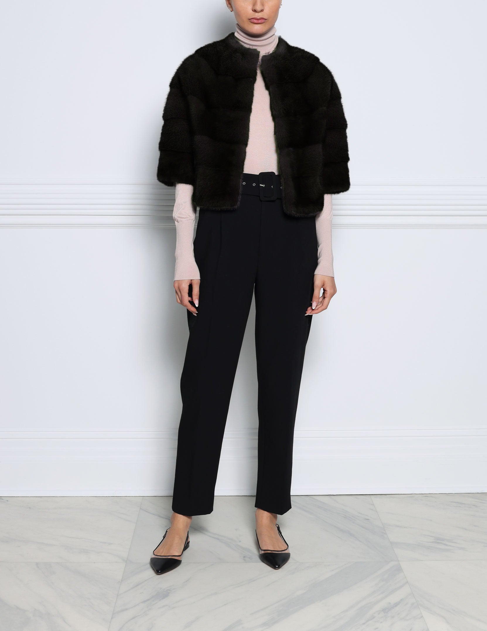 The Ieva Mink Fur Jacket