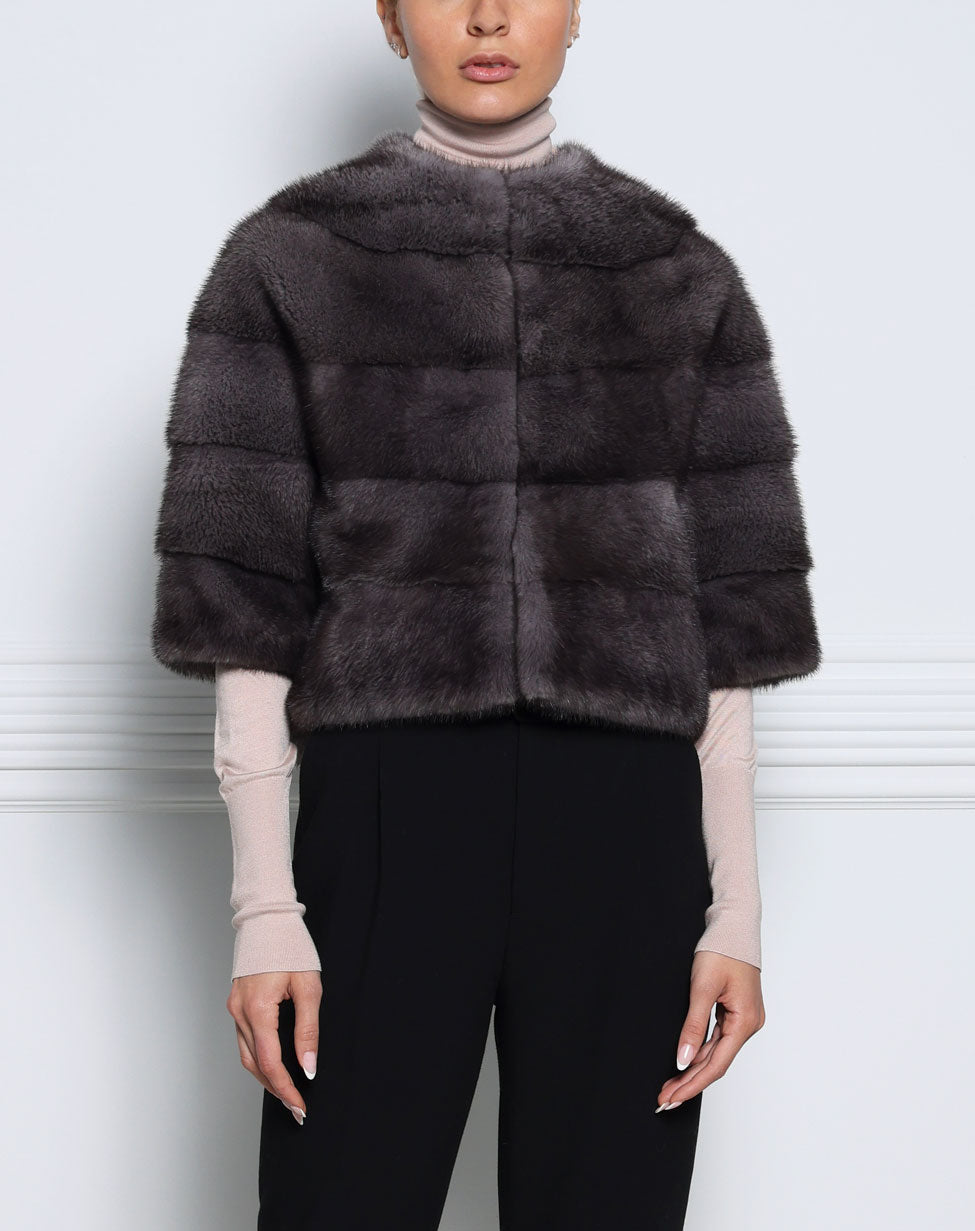 The Ieva Mink Fur Jacket