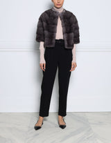 The Ieva Mink Fur Jacket