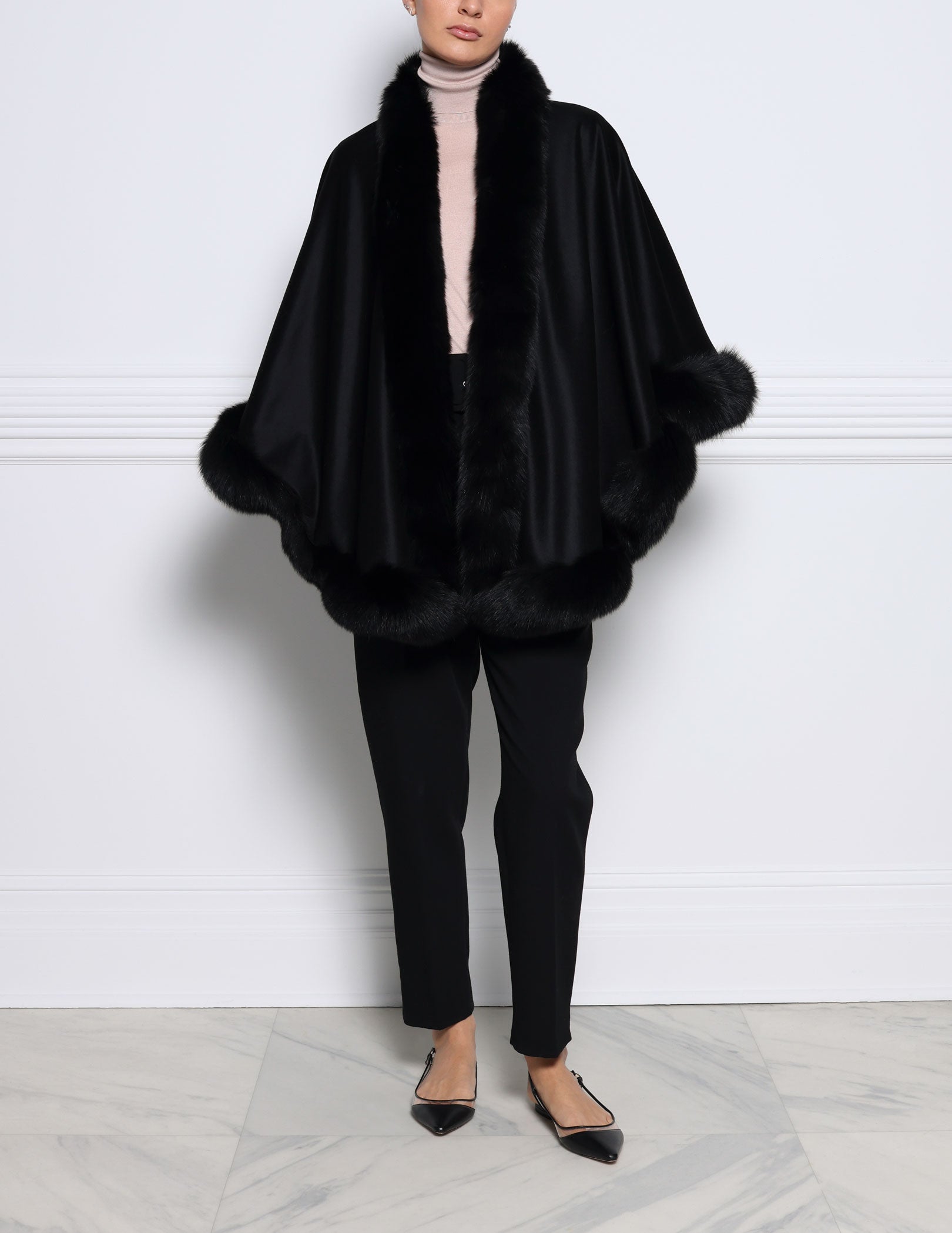 1801FC-BLACK-CASHMERE-CAPE-FOX-TRIM-