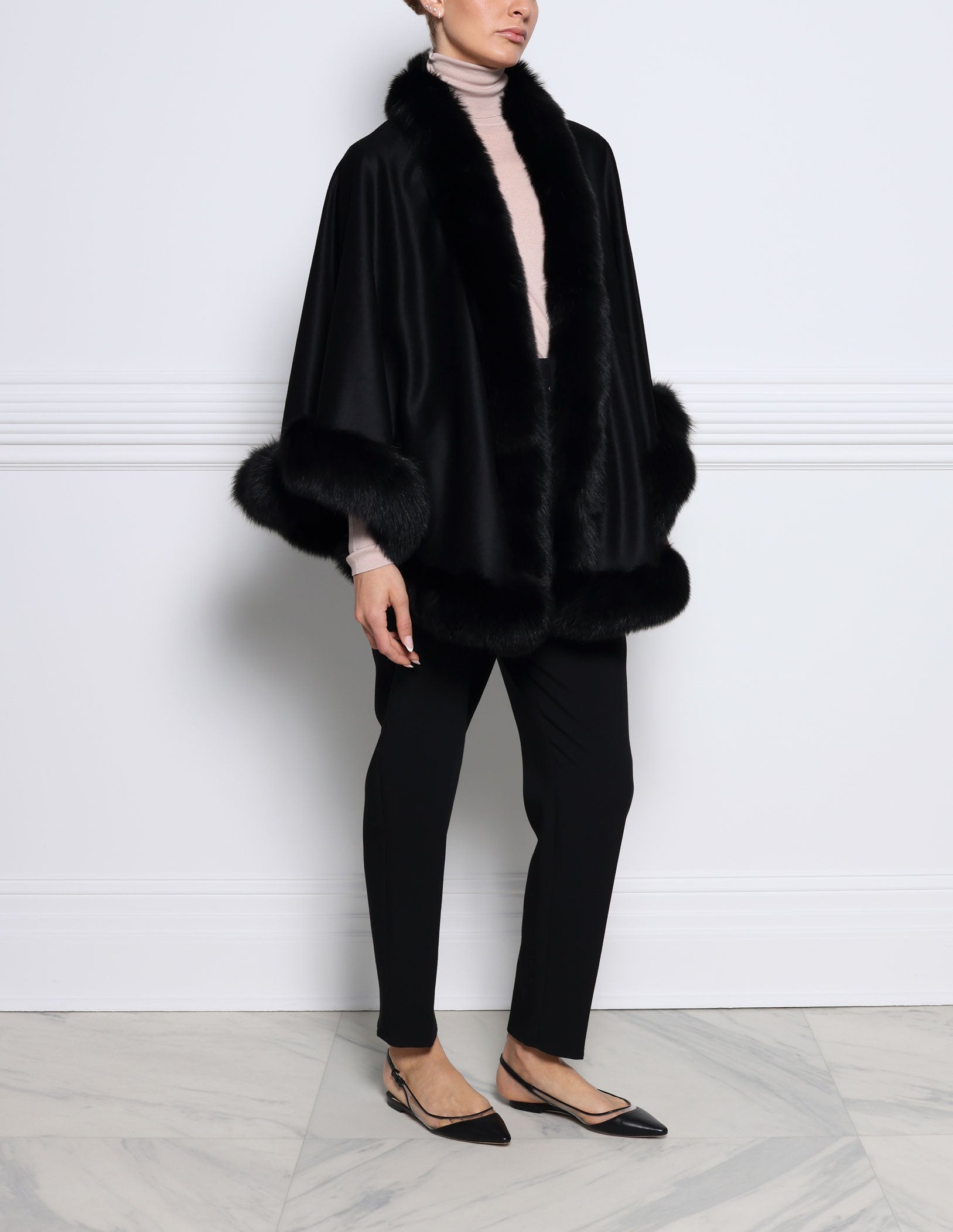 1801FC-BLACK-CASHMERE-CAPE-FOX-TRIM-