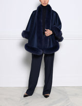 1801FC-NAVY-CASHMERE-CAPE-FOX-TRIM-