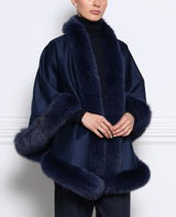 1801FC-NAVY-CASHMERE-CAPE-FOX-TRIM-