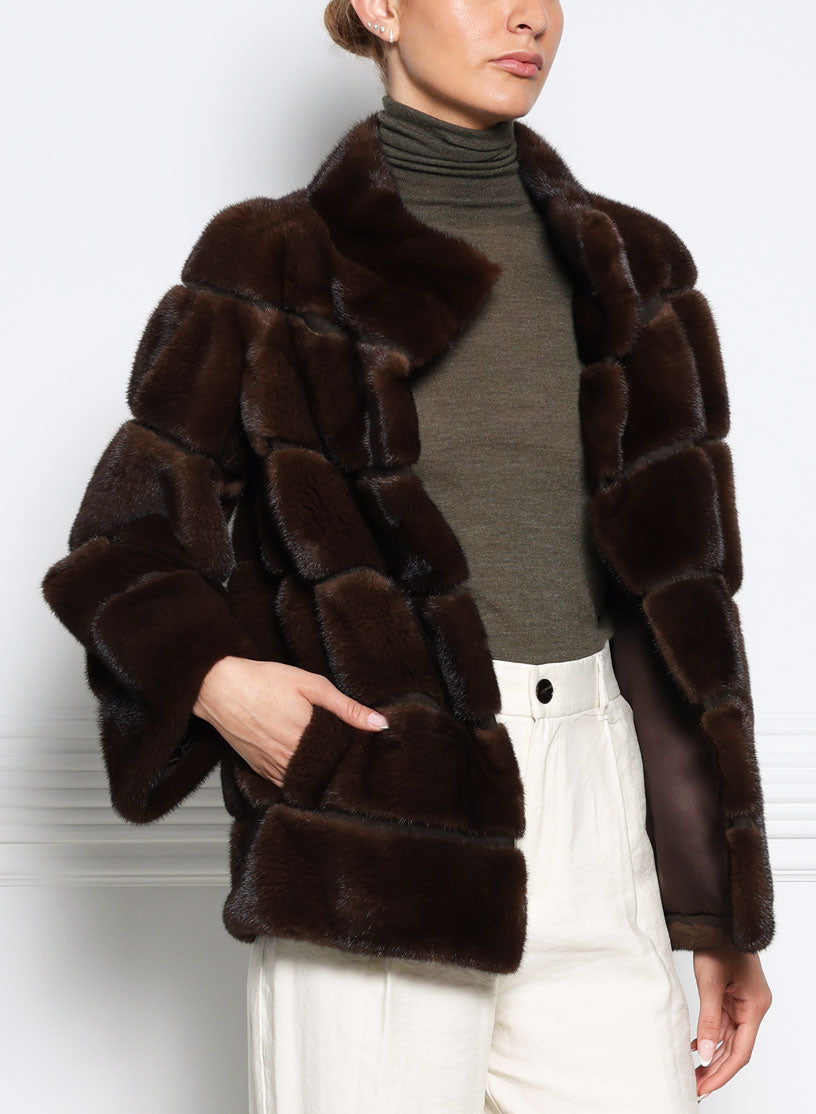 The Huntington Mink Fur Pullover By POLOGEORGIS
