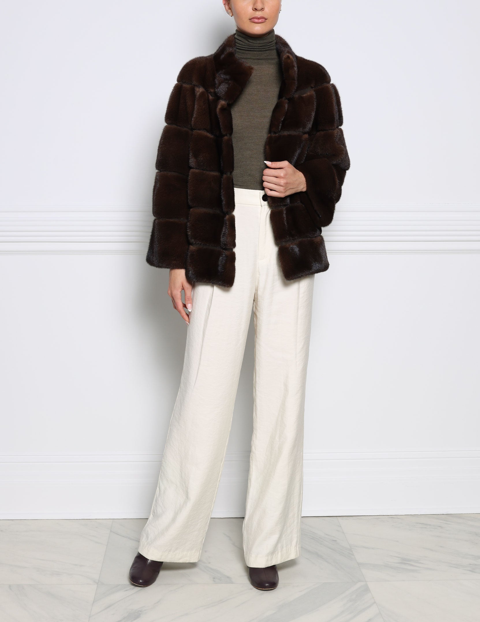 The Polly Mink Fur Jacket