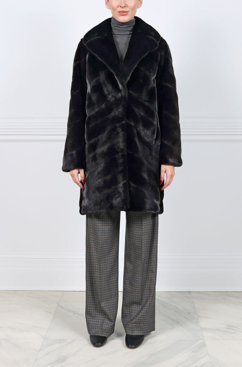 The Aiden Mink Fur Coat