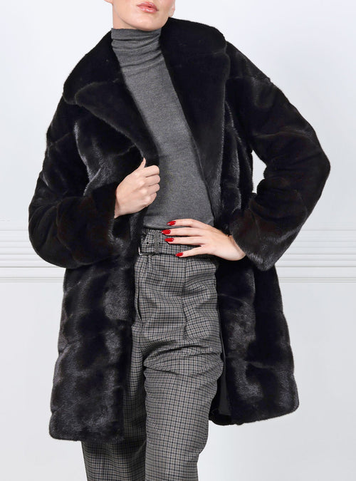 The Aiden Mink Fur Coat