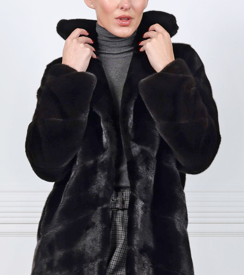 The Aiden Mink Fur Coat
