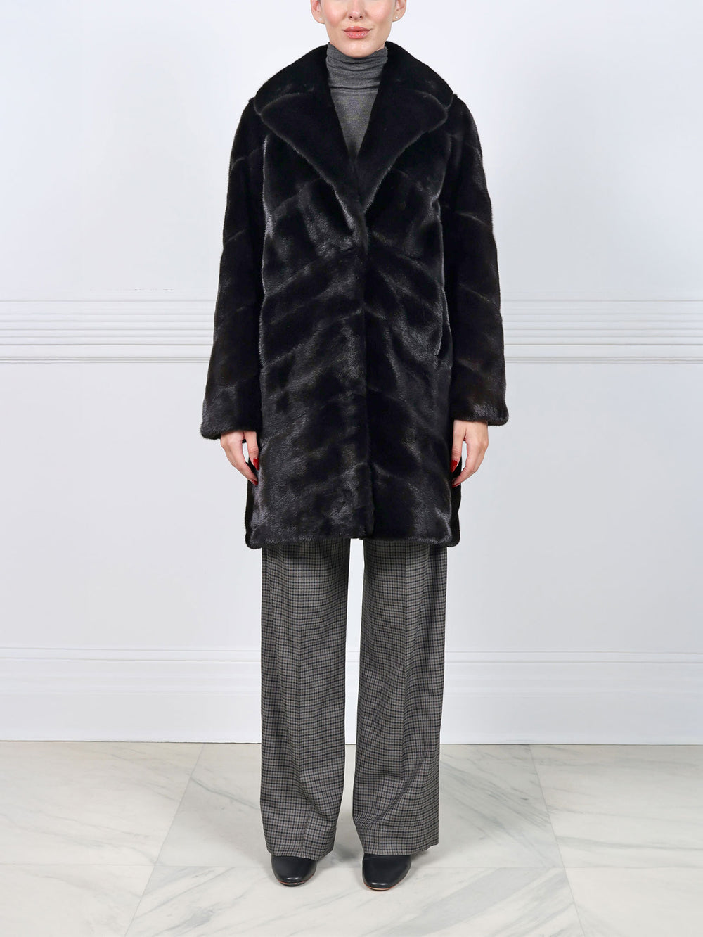 The Aiden Mink Fur Coat