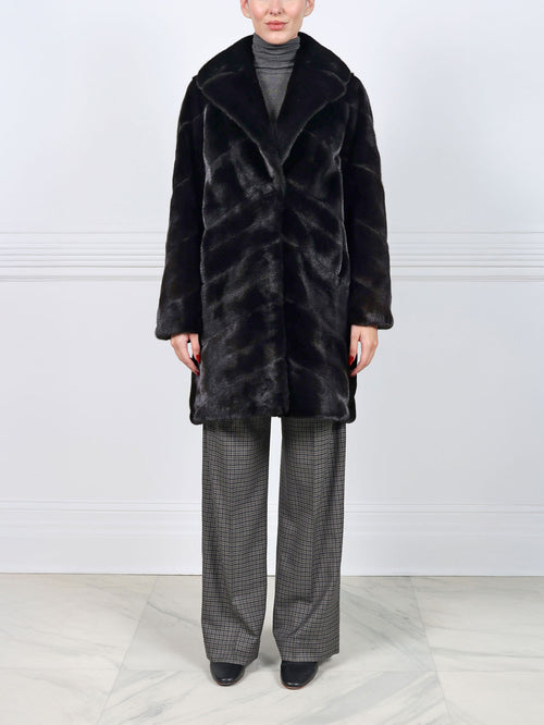 The Aiden Mink Fur Coat