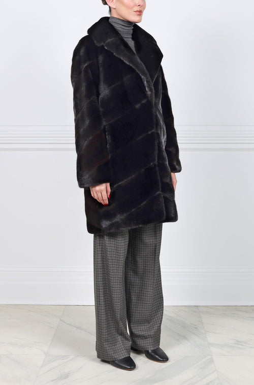 The Aiden Mink Fur Coat