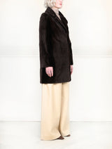 The Corduroy Sheared Mink Coat