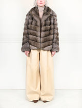 The Elliot Russian Sable Jacket