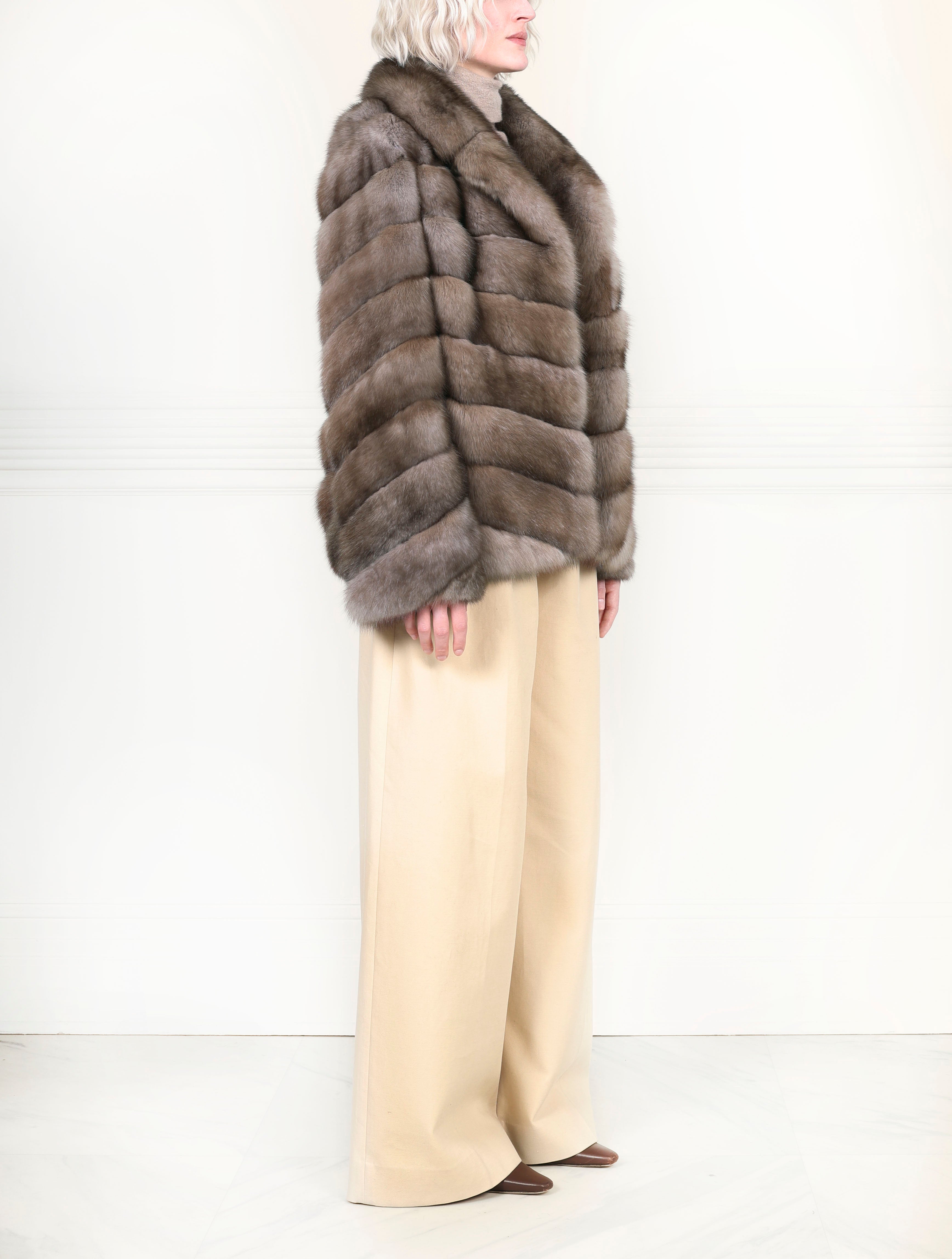 The Elliot Russian Sable Jacket