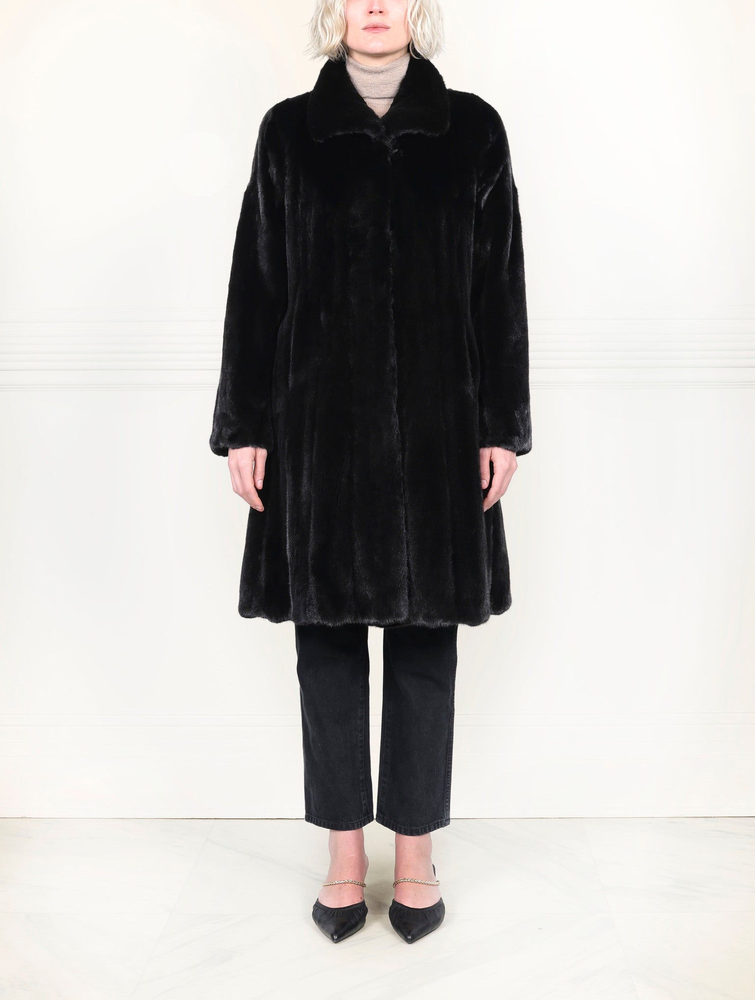 The Naomi  Mink Fur Coat