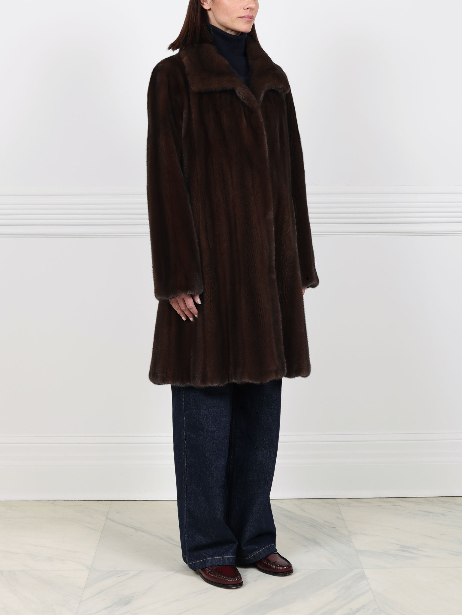 The Naomi  Mink Fur Coat