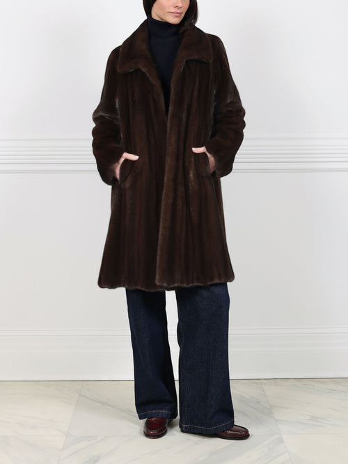 The Naomi  Mink Fur Coat