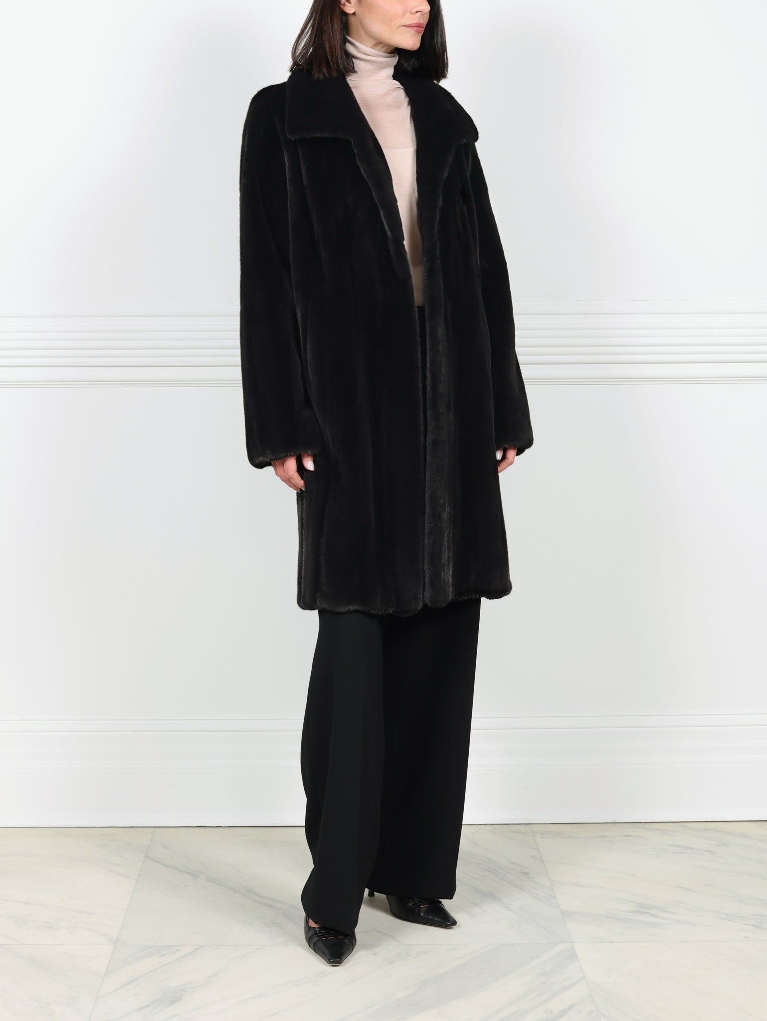The Naomi  Mink Fur Coat