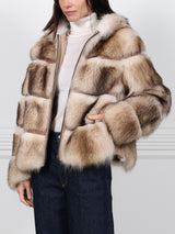 The Hooded Lodge  Fur & Suede Jacket