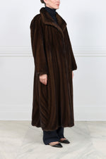 The Swirl Mink Fur Coat