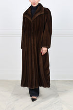 The Swirl Mink Fur Coat