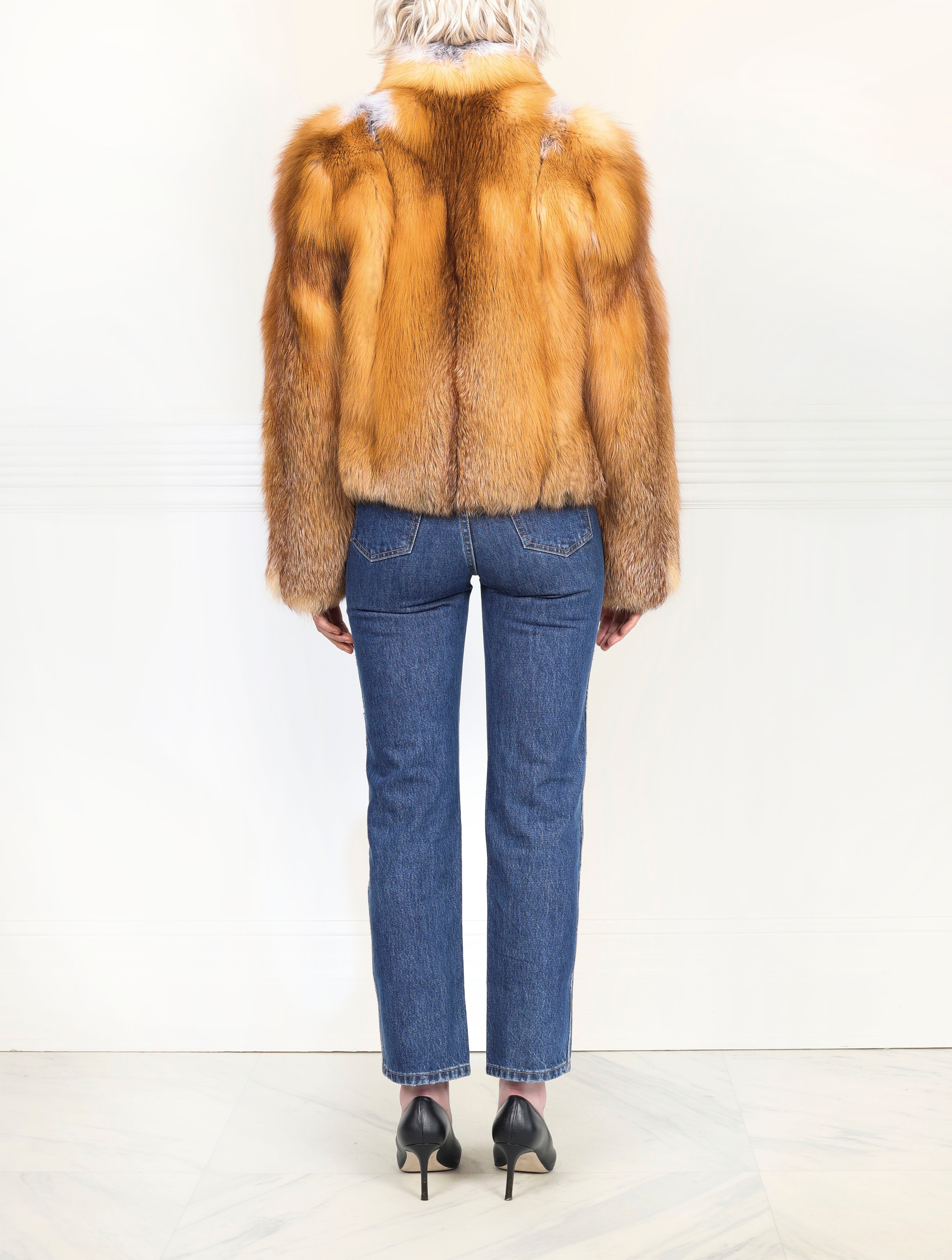 The Estelle Fur Jacket in Fox