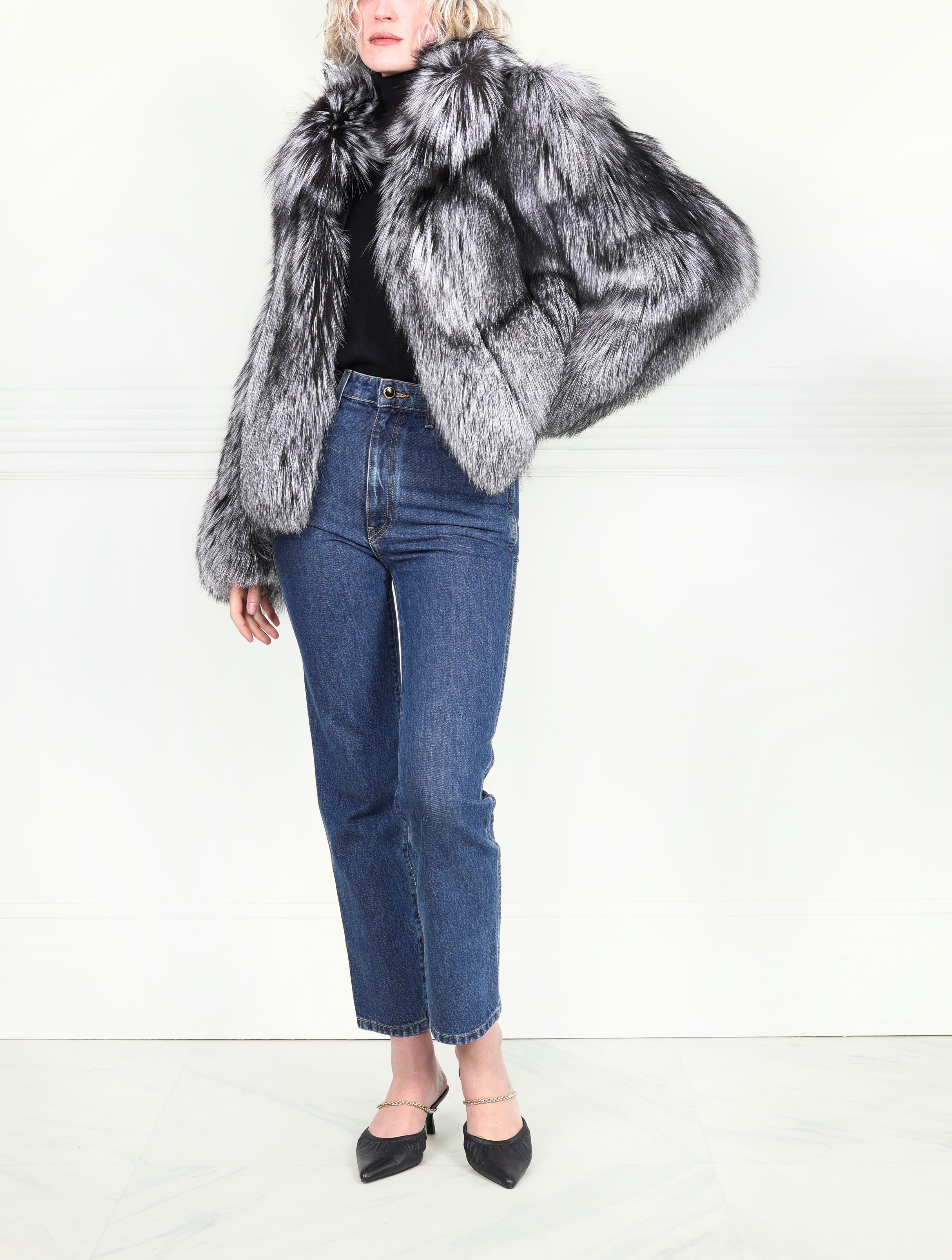 The Estelle Fur Jacket in Fox