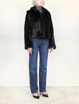 The Estelle Fur Jacket in Nutria