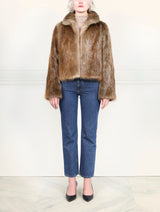 The Estelle Fur Jacket in Beaver