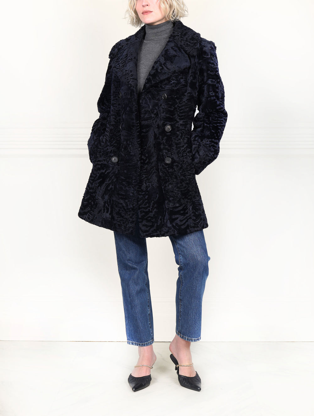 The Riva Swakara Lamb Coat