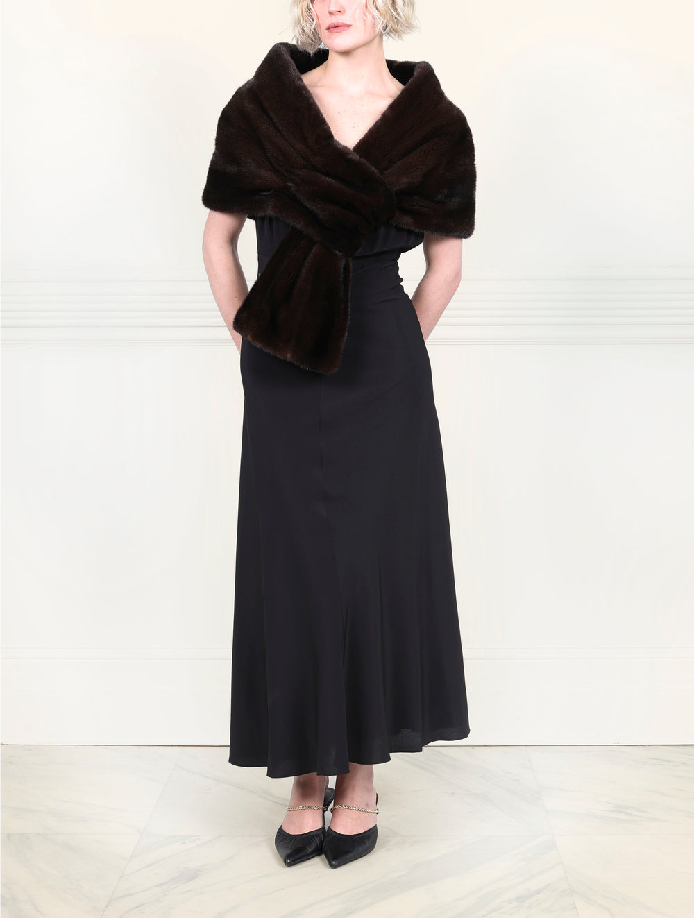 The Zola Mink Fur Stole
