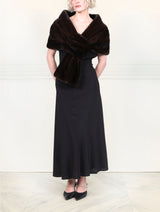 The Zola Mink Fur Stole