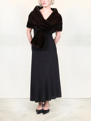 The Zola Mink Fur Stole