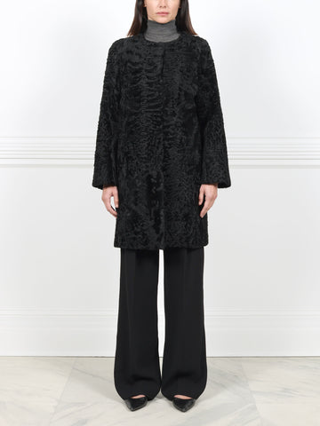 The Linden Swakara Lamb Coat