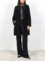 The Linden Swakara Lamb Coat