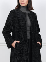 The Linden Swakara Lamb Coat