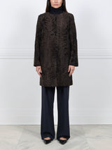 The Linden Swakara Lamb Coat