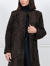 The Linden Swakara Lamb Coat